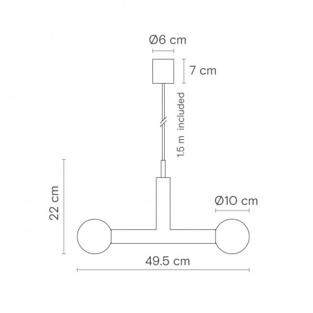 Pendant Lamp Rigoberta Trio