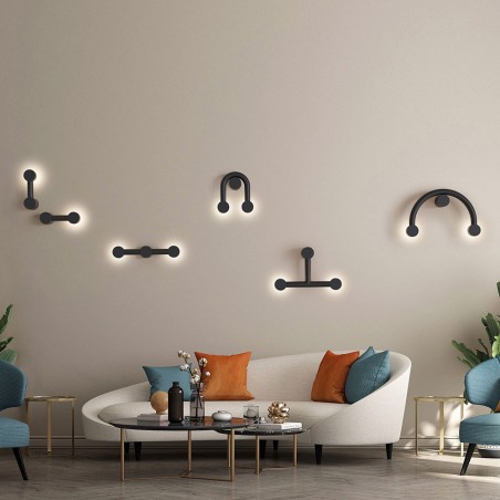 LED Wall Lamp Rigoberta Curvo 3000K (12.4W)