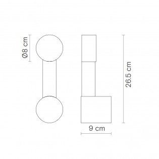 Wall Lamp Rigoberta Mono 3000K (6.2W)