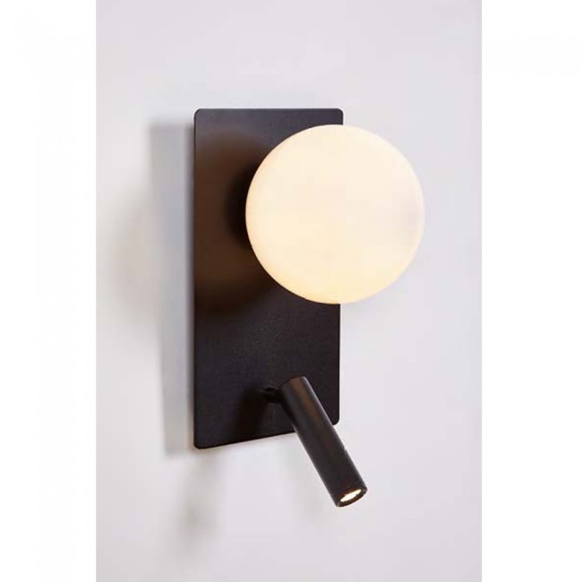 Wall Lamp with LED reader Glos (3W)