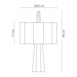 Table Lamp Rain