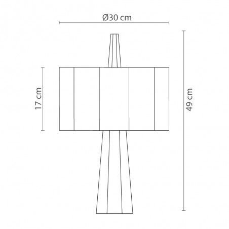 Table Lamp Rain