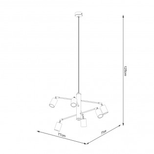 Chandelier Lemmi (6 Lights)