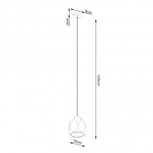 Pendant lamp Mint