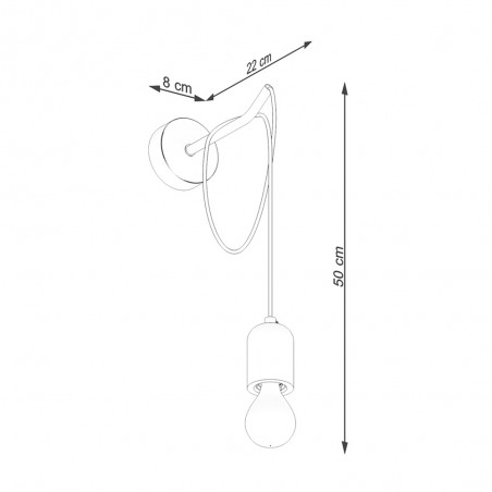 Wall lamp Neso