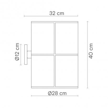 Wall Lamp Rania 28