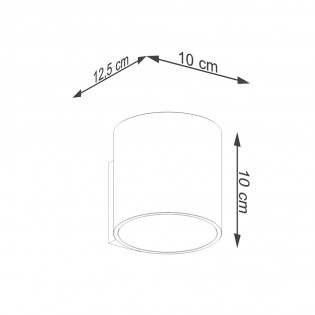 Aplique de pared Orbis
