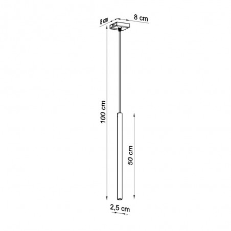 Pendant lamp Pastelo