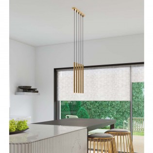 Regleta de techo Pastelo (5 Luces)