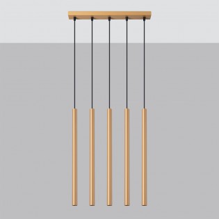 Regleta de techo Pastelo (5 Luces)