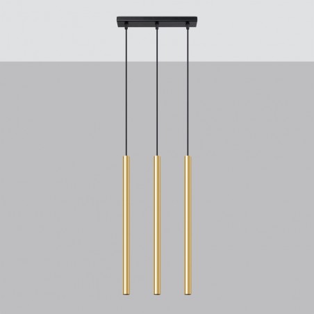 Regleta de techo Pastelo (3 Luces)