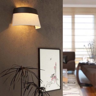 Sac rustikale Wandlampe (2 Leuchten)
