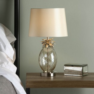 Table Lamp Pineapple Mini Glass
