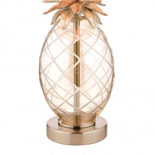 Table Lamp Pineapple Mini Glass