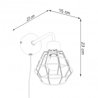 Aplique de pared Suba