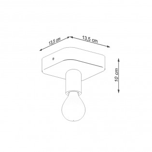 Ceiling spotlight Tavo