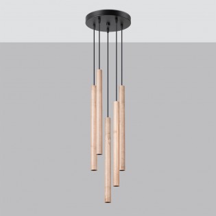 Lámpara colgante Pastelo (5 Luces)