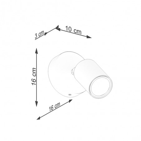 Wall lamp Verdo