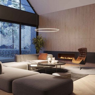 Pendant lamp LED Risa (76W)