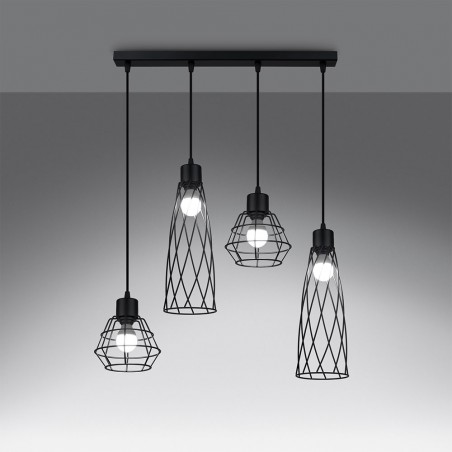 Lámpara colgante Suba (4 Luces)