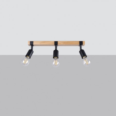 Regleta de techo Zuca (3 Luces)