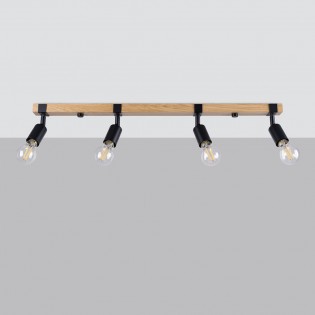 Regleta de techo Zuca (4 Luces)