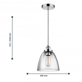 Ceiling lamp Baskin