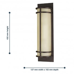 Aplique de pared Fusion (2 Luces)