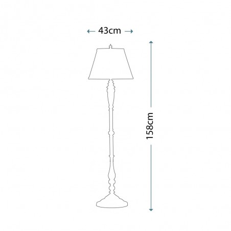 Floor lamp Lincolndale