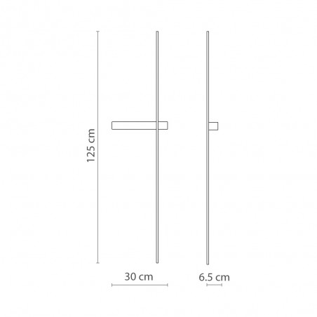 LED Wall Lamp Rut (7W)