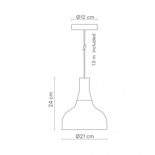 Pendant Lamp Reiko Cone