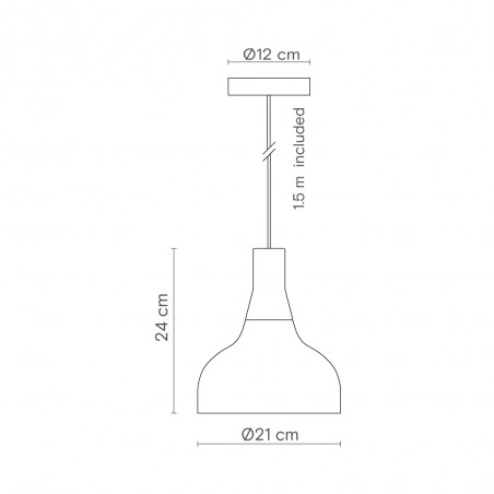 Pendant Lamp Reiko Cone