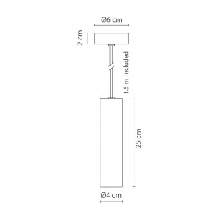 Pendant Lamp Rose 25