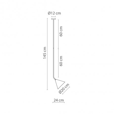 Ceiling Lamp Rubi Side