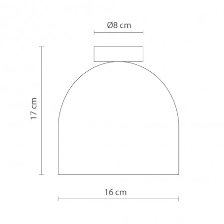 Ceiling Flush Light Rio