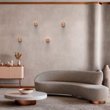 Aplique de pared/techo Roi II Opal