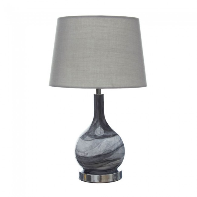 Lámpara de sobremesa Swirl Gris