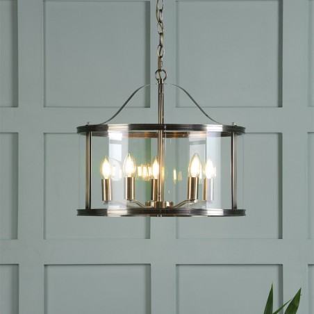 Ceiling Lamp Harrington Brass (5 lights)
