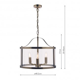 Pendant Lamp Harrington II (3 lights)