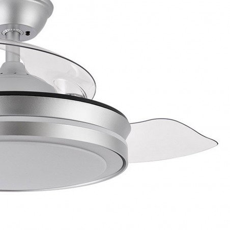 Fan LED with folding blades Esparta Mini CCT (72W)