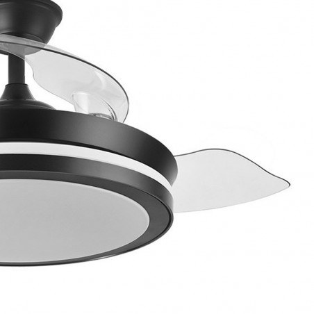 Fan LED with folding blades Esparta Mini CCT (72W)