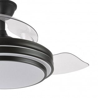 LED fan retractable blades Ibe CCT (72W)