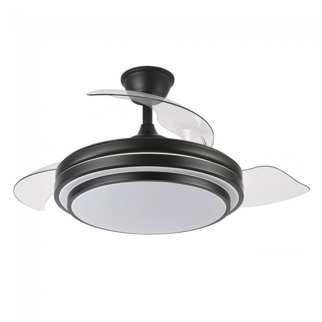 LED fan retractable blades Ibe CCT (72W)