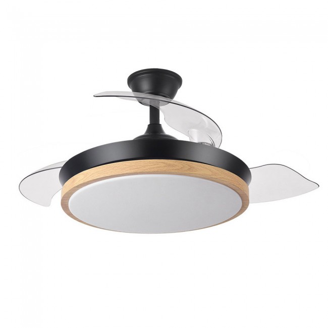 Ventilador LED aspas plegables Evros Mini CCT (72W)