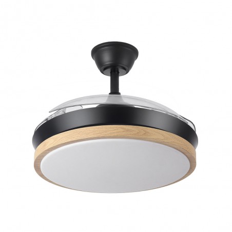 Ventilador LED aspas plegables Evros Mini CCT (72W)