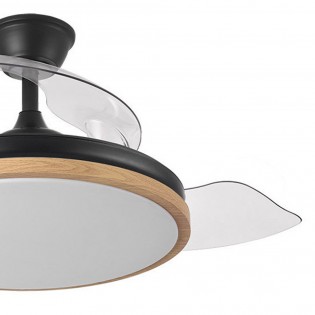 LED fan retractable blades Evros CCT (72W)