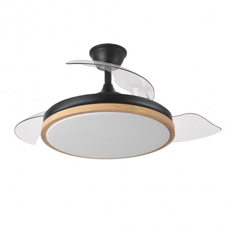 LED fan retractable blades Evros CCT (72W)