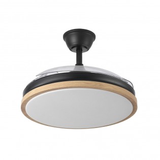 LED fan retractable blades Evros CCT (72W)