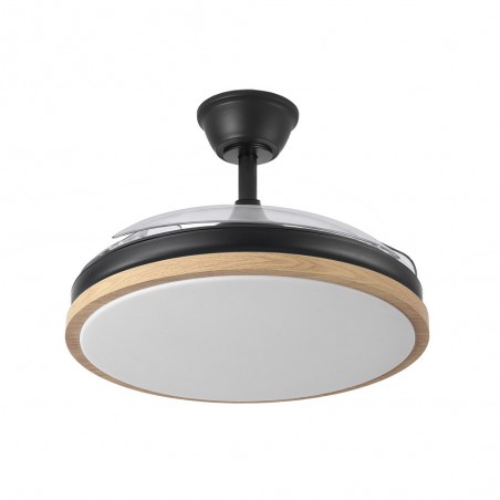 LED fan retractable blades Evros CCT (72W)