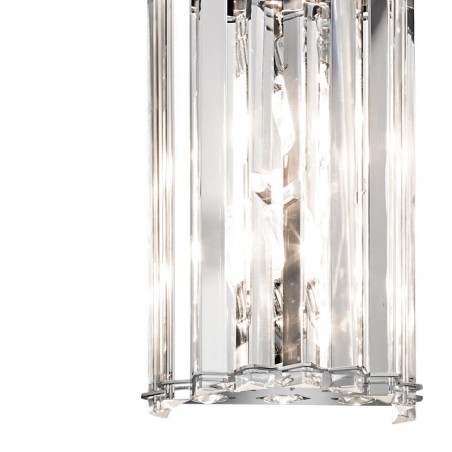 Aplique de pared Cristal